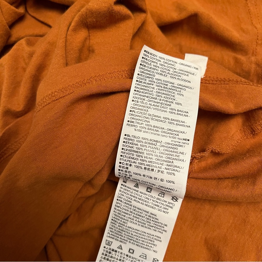 Burton BRTN Short Sleeve T-Shirt Copper Penny Mens XS - Picture 8 of 8
